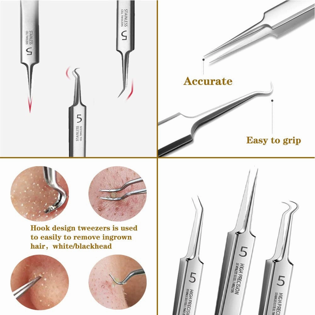 Tweezers Acne Removal