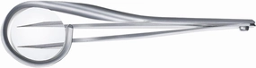 Victorinox Rubis Professional Tweezers with Magnifier, Surgical Stainless Steel, Swiss Made, 9,5cm, ingrown hair, can be sterilized