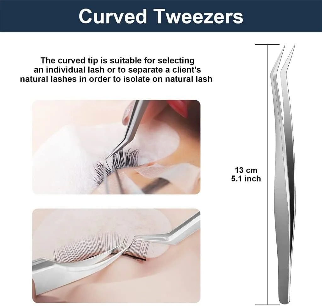 Volume Tweezers For Eyelash Extensions,Precision Lash Mega and 3D 6D 10D Fan Making