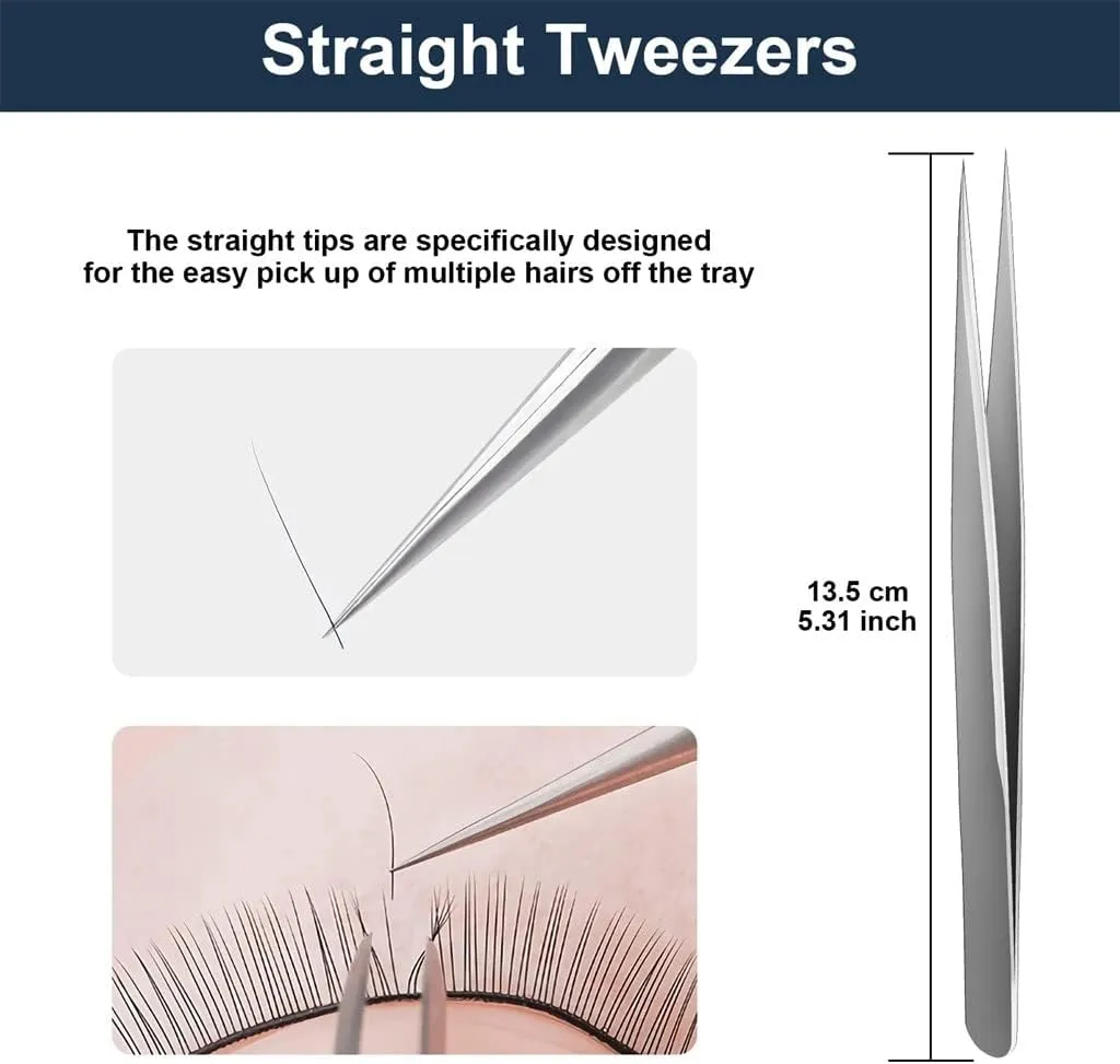 Volume Tweezers For Eyelash Extensions,Precision Lash Mega and 3D 6D 10D Fan Making