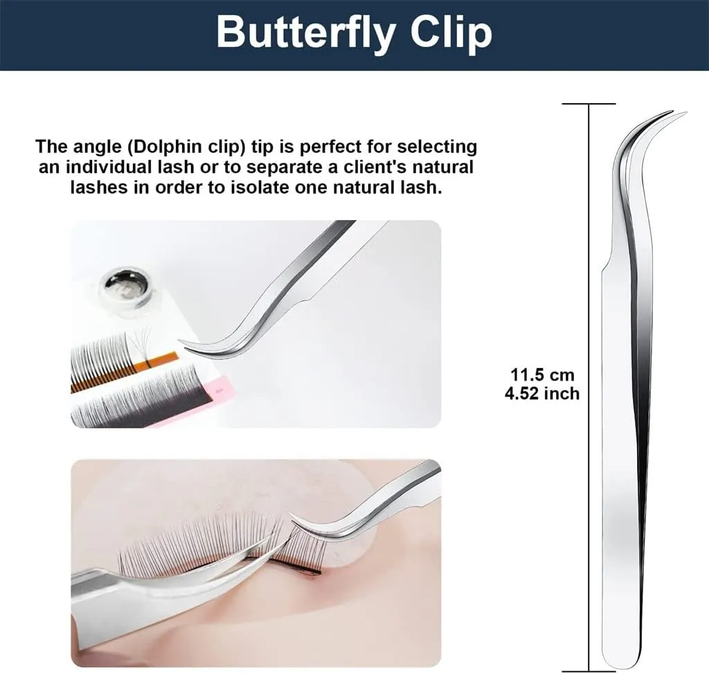 Volume Tweezers For Eyelash Extensions,Precision Lash Mega and 3D 6D 10D Fan Making