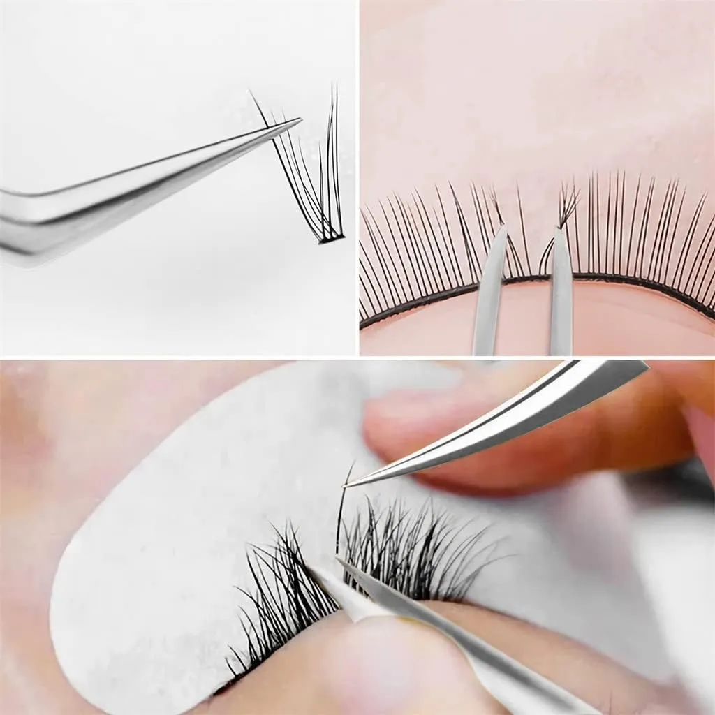 Volume Tweezers For Eyelash Extensions,Precision Lash Mega and 3D 6D 10D Fan Making