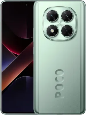 Xiaomi Poco X7 5G   4G LTE (for Tmobile Mint Tello & Global) (512GB   12GB) Ai Curved 6.67" 50MP Triple Cam NFC Dual sim Unlocked Model 24095PCADG (Green)