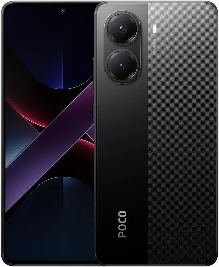 Xiaomi Poco X7 PRO 5G   4G LTE (for Tmobile Mint Tello & Global) (256GB   8GB) Ai 6.67" 50MP Gamers Phone NFC Dual sim Unlocked Model 2412DPC0AG (Black)