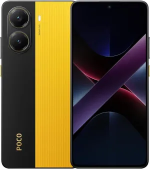 Xiaomi Poco X7 PRO 5G   4G LTE (for Tmobile Mint Tello & Global) (256GB   8GB) Ai 6.67" 50MP Gamers Phone NFC Dual sim Unlocked Model 2412DPC0AG (Yellow.)