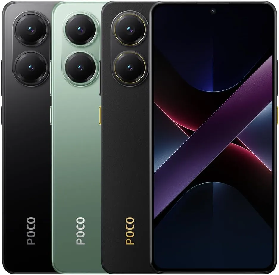 Xiaomi Poco X7 PRO 5G   4G LTE (for Tmobile Mint Tello & Global) (512GB   12GB) Ai 6.67" 50MP Gamers Phone NFC Dual sim Unlocked Model 2412DPC0AG (Yellow)