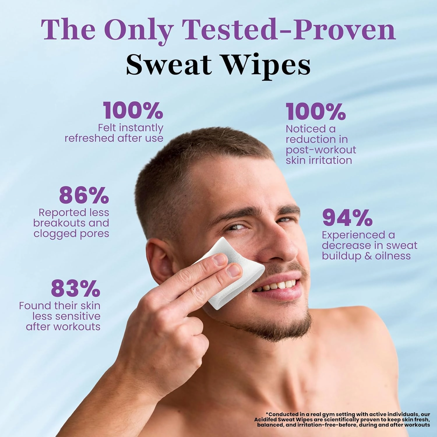 Zero Trace Travel Deodorant Wipes - 60 Count- 24 Hour Odor Control - Aluminum Free Hypoallergenic Mini Deodorant For Women and Men - Individually Wrapped Underarm & Body Wipes- Fresh Botanics